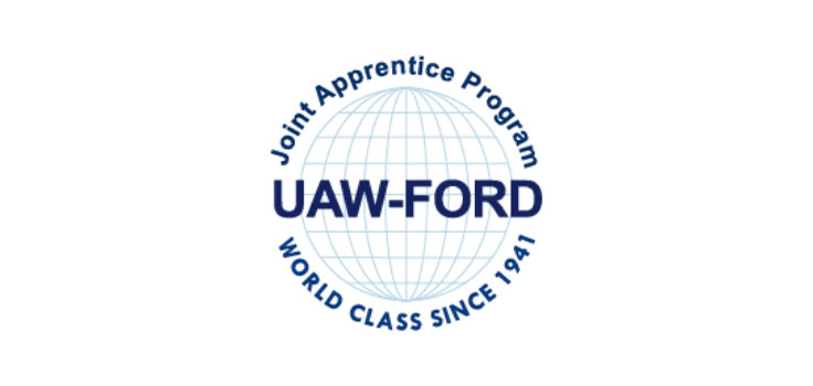 UAW-Ford logo.